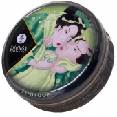 Массажная свеча Exotic Green Tea с ароматом зелёного чая - 30 мл. - Shunga - купить с доставкой в Саранске