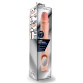 Телесная насадка на пенис 10 Inch Cock Sheath Extender - 25 см. - Blush Novelties - в Саранске купить с доставкой