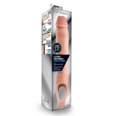 Телесная насадка на пенис 11.5 Inch Cock Sheath Penis Extender - 29,2 см. - Blush Novelties - в Саранске купить с доставкой