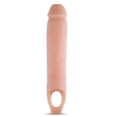 Телесная насадка на пенис 11.5 Inch Cock Sheath Penis Extender - 29,2 см. - Blush Novelties - в Саранске купить с доставкой