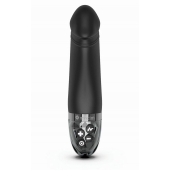 Черный вибратор с электростимуляцией Real Deal Neal - 16,5 см. - MyStim - купить с доставкой в Саранске