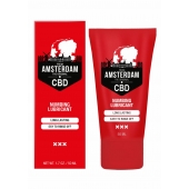 Пролонгирующий лубрикант Numbing CBD from Amsterdam - 50 мл. - Shots Media BV - купить с доставкой в Саранске