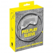 Прозрачная насадка на пенис Piss Play Sleeve для игр с мочеиспусканием - Orion - купить с доставкой в Саранске