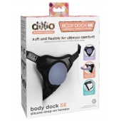 Черные трусики для страпона Body Dock SE на регулируемых ремнях - Pipedream - купить с доставкой в Саранске