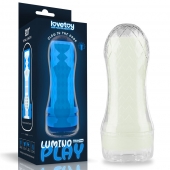 Светящийся в темноте мастурбатор Lumino Play Masturbator Pocketed - Lovetoy - в Саранске купить с доставкой