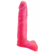 Розовая насадка-фаллос для трусиков Harness - 16,5 см. - LOVETOY (А-Полимер) - купить с доставкой в Саранске