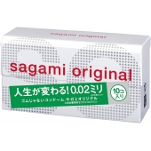 Ультратонкие презервативы Sagami Original 0.02 - 10 шт. - Sagami - купить с доставкой в Саранске