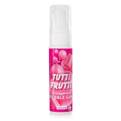 Интимный гель на водной основе Tutti-Frutti Bubble Gum - 30 гр. - Биоритм - купить с доставкой в Саранске