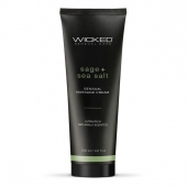 Массажный легкий крем WICKED Sage plus Sea Salt - 120 мл. - Wicked - купить с доставкой в Саранске