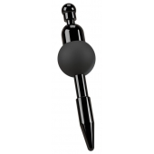 Черный уретральный вибростимулятор Vibrating Penis Plug - Orion - купить с доставкой в Саранске