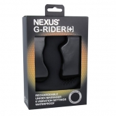 Черный вибромассажер простаты Nexus G-Rider+ - 12,6 см. - Nexus Range - в Саранске купить с доставкой