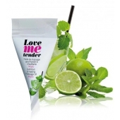 Съедобное согревающее массажное масло Love Me Tender Mojito с ароматом мохито - 10 мл. - Love to Love - купить с доставкой в Саранске