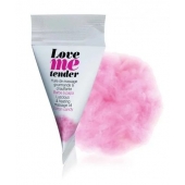 Съедобное согревающее массажное масло Love Me Tender Cotton Candy с ароматом сладкой ваты - 10 мл. - Love to Love - купить с доставкой в Саранске