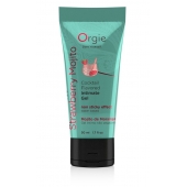 Съедобный интимный гель Orgie Lube Tube Cocktail Strawberry Mojito - 50 мл. - ORGIE - купить с доставкой в Саранске