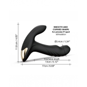 Черный вибромассажер простаты Multi P-Joy с 3 моторами - Dorcel - в Саранске купить с доставкой