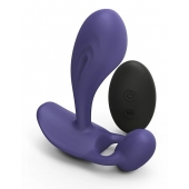 Темно-синий вибромассажер Witty P G Vibrator with Remote Control - Love to Love - в Саранске купить с доставкой