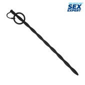 Черный стимулятор уретры Sex Expert - Sex Expert - купить с доставкой в Саранске