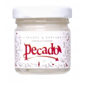 Массажная свеча Caramel   Popcorn - 35 мл. - Pecado - купить с доставкой в Саранске