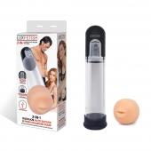Автоматическая вакуумная помпа-мастурбатор Blowjob Auto Sucker Penis Enlarger Pump - Lux Fetish - в Саранске купить с доставкой