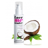 Съедобное согревающее массажное масло Love Me Tender Cocos с ароматом кокоса - 100 мл. - Love to Love - купить с доставкой в Саранске