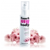 Силиконовый лубрикант 2-в-1 Touch My Body с ароматом вишнёвого цвета - 100 мл. - Love to Love - купить с доставкой в Саранске
