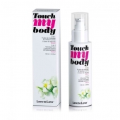 Силиконовый лубрикант 2-в-1 Touch My Body с ароматом моной - 100 мл. - Love to Love - купить с доставкой в Саранске