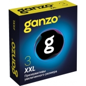 Презервативы увеличенного размера Ganzo XXL - 3 шт. - Ganzo - купить с доставкой в Саранске