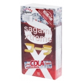 Ароматизированные презервативы Sagami Xtreme COLA - 10 шт. - Sagami - купить с доставкой в Саранске