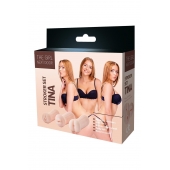 Набор из 3 мастурбаторов The Girl Next Door Tina - Dream Toys - в Саранске купить с доставкой