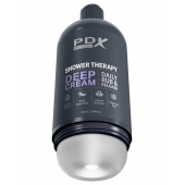 Мастурбатор в бутылке Shower Therapy Deep Cream - Pipedream - в Саранске купить с доставкой