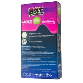 Набор презервативов Bolt Condoms - Luxe - купить с доставкой в Саранске