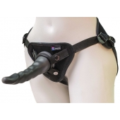 Комплект из трусиков Harness и двух насадок - 20,5 и 18 см. - LOVETOY (А-Полимер) - купить с доставкой в Саранске