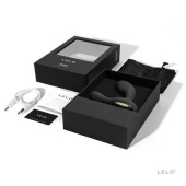Чёрный перезаряжаемый стимулятор простаты Bruno Black - Lelo - в Саранске купить с доставкой