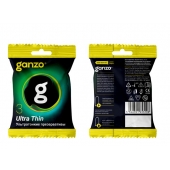 Ультратонкие презервативы Ganzo Ultra thin в мягкой упаковке - 3 шт. - Ganzo - купить с доставкой в Саранске