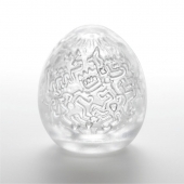 Мастурбатор-яйцо Keith Haring EGG PARTY - Tenga - в Саранске купить с доставкой