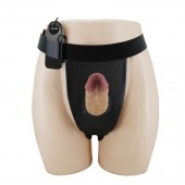 Полый вибрострапон на регулируемых трусиках Draven - 17,5 см. - Baile - купить с доставкой в Саранске