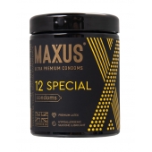 Презервативы с точками и рёбрами MAXUS Special - 12 шт. - Maxus - купить с доставкой в Саранске