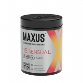 Анатомические презервативы MAXUS Sensual - 15 шт. - Maxus - купить с доставкой в Саранске