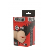 Нежный мастурбатор-ротик REALSTUFF 5INCH MASTURBATOR BJ - Dream Toys - в Саранске купить с доставкой
