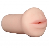 Нежный мастурбатор-ротик REALSTUFF 5INCH MASTURBATOR BJ - Dream Toys - в Саранске купить с доставкой