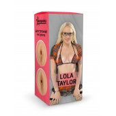 Двусторонний мастурбатор Lola Taylor - 22 см. - ФлешНаш - в Саранске купить с доставкой