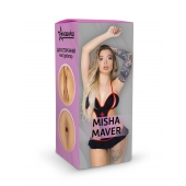 Двусторонний мастурбатор Misha Maver - 22 см. - ФлешНаш - в Саранске купить с доставкой