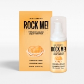 Жидкий вибратор Nuei Rock Me! с ароматом печенья и сливок - 20 мл. - Nuei cosmetics - купить с доставкой в Саранске