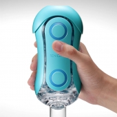 Голубой мастурбатор Tenga Flip ORB Ocean - Tenga - в Саранске купить с доставкой