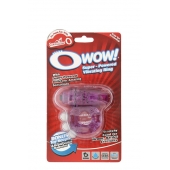 Фиолетовое эрекционное виброкольцо OWOW PURPLE - Screaming O - в Саранске купить с доставкой
