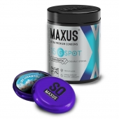 Гладкие презервативы Maxus G spot с двойной спиралью - 15 шт. - Maxus - купить с доставкой в Саранске