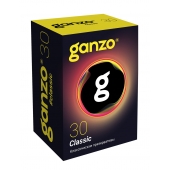 Классические презервативы с обильной смазкой Ganzo Classic - 30 шт. - Ganzo - купить с доставкой в Саранске