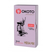 Презервативы OKOTO Mega Mix - 12 шт. - Sitabella - купить с доставкой в Саранске