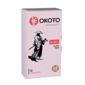 Тонкие презервативы OKOTO Ultra Thin - 12 шт. - Sitabella - купить с доставкой в Саранске