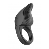Черное эрекционное виброкольцо Vibro Lust Ring - MALESATION - в Саранске купить с доставкой